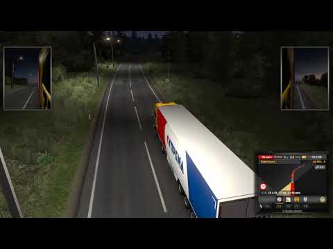 Обзор мода тягачь SCANIA 124L 470  ETS 2 .