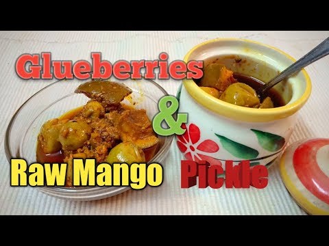 , title : 'Lasoode & Aam Ka Achaar (English) Glue-berry & Raw Mango Pickle'