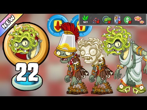 Plants vs  Zombies 2 - The Zombosseum 2023 Level 22 [Plants Lvl 1 & No Premium] + DOWNLOAD