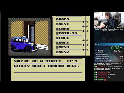 Déjà Vu: A Nightmare Comes True - Any% Glitchless in 15:47