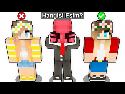 HANGİSİ GERÇEK EŞİM ❓ - Minecraft