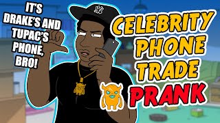 Celebrity Phone Trade Prank - Ownage Pranks