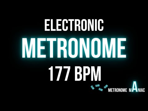 Metronome 177 BPM -  Electronic beep