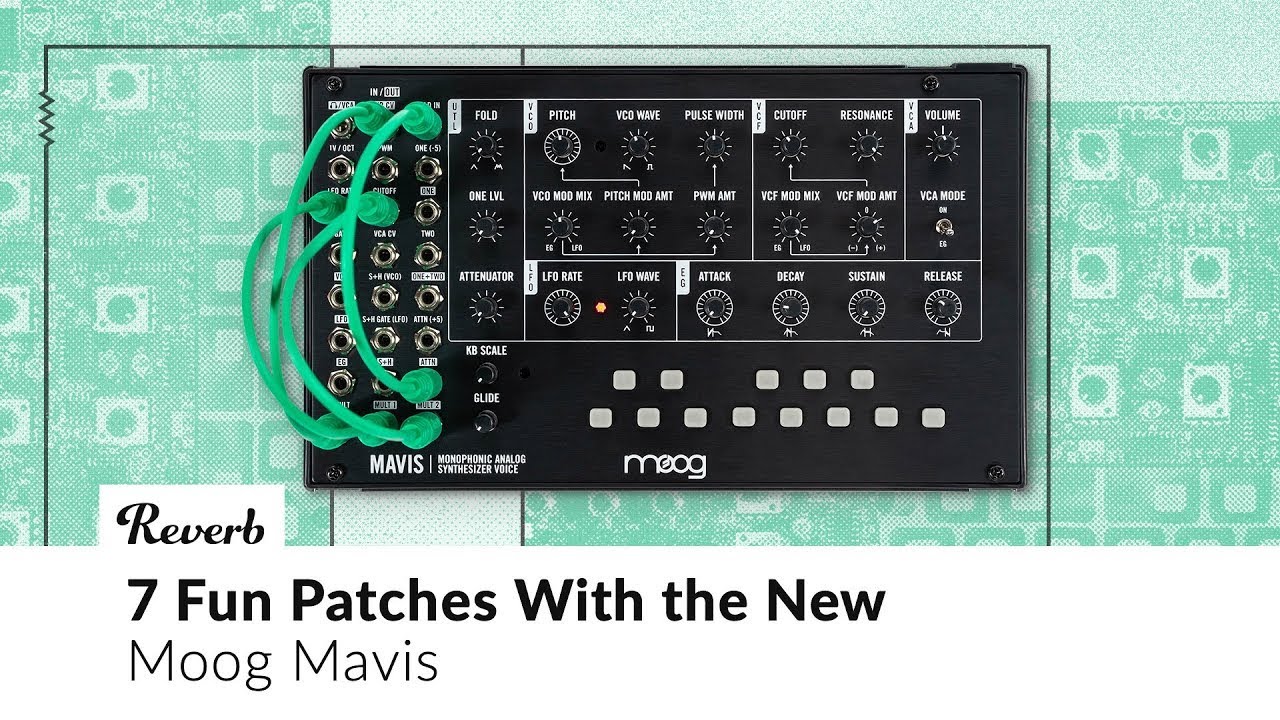 Moog MAVIS Semi-Modular Analog Synth