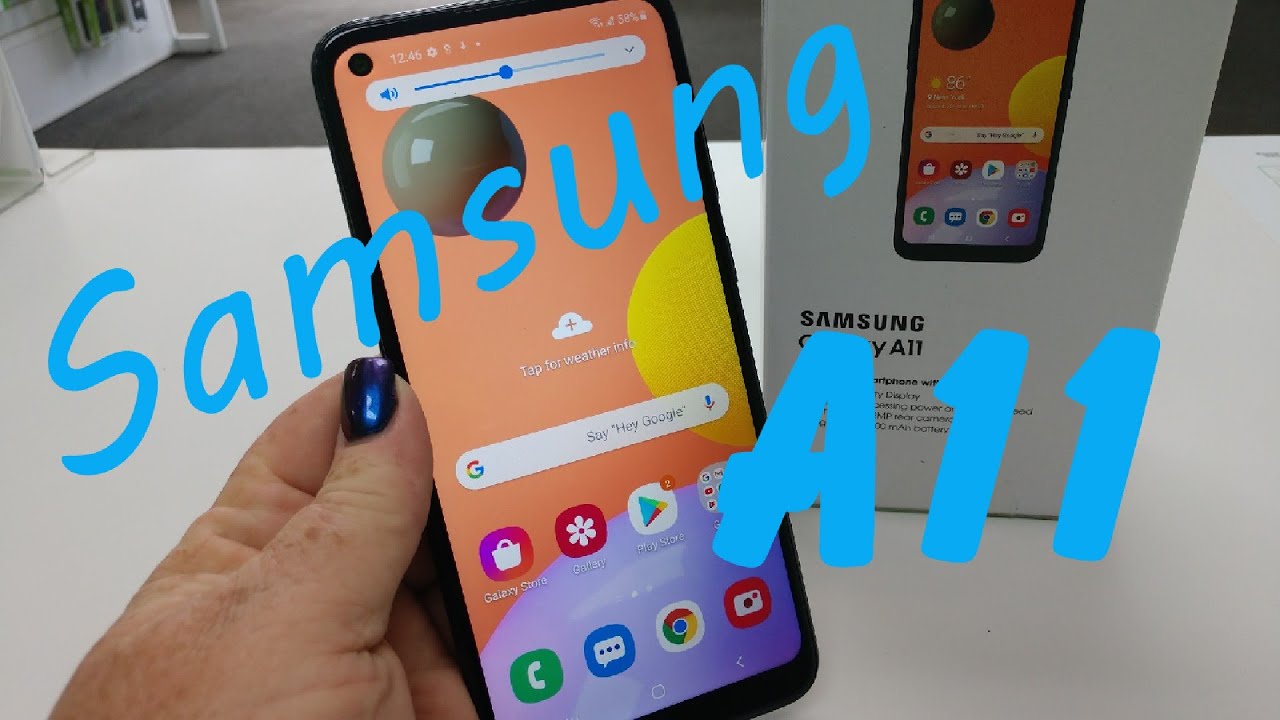 UNBOXING: The Samsung a11, by Cricket Wireless