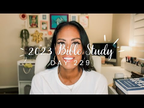 Study the Bible in One Year: Day 229 Jeremiah 35-37 | Bible study for beginners