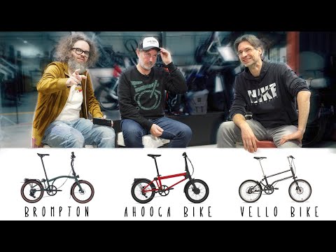 Faltrad TALK: Brompton, Vello Bike & Ahooga Bike