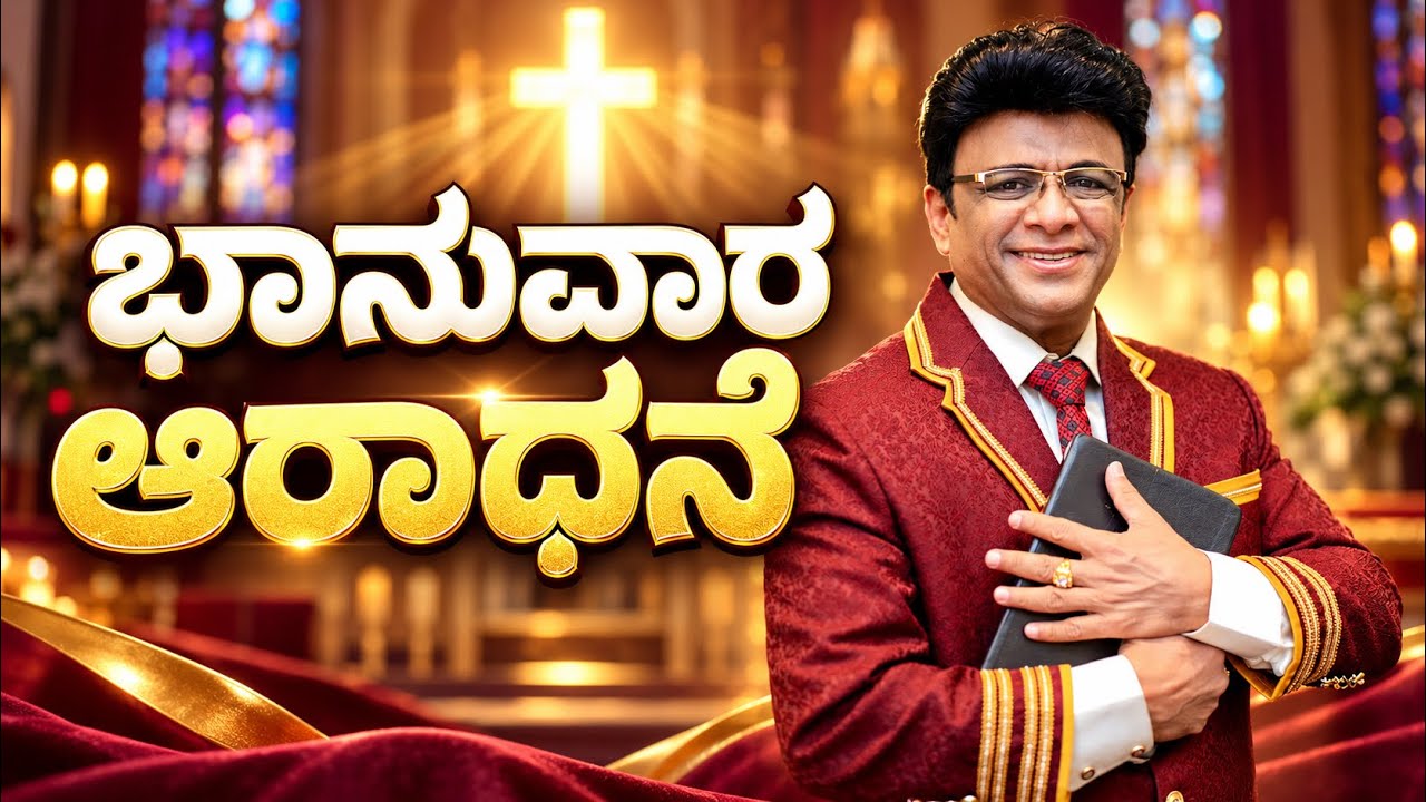 Live: ಭಾನುವಾರ ಆರಾಧನೆ | Sunday Service | Kannada Sermon | Grace Ministry 2026
