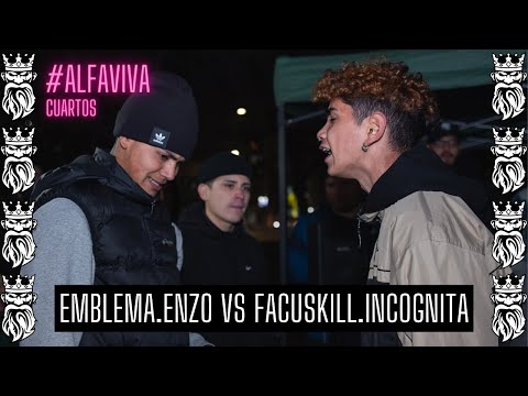 EMBLEMA.ENZO vs FACUSKILL.INCOGNITA | CUARTOS ALFAVIVA "TODA LA CARNE A LA PARRILLA"