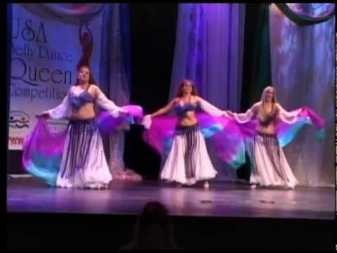 USA Belly Dance Queen 2010 Competition - The Wings of Isis Troupe