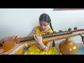 Vinnapalu Vinavale Annamacharya Keerthana On Veena