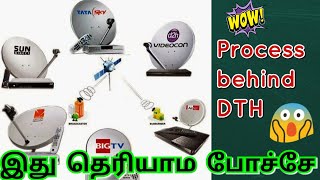How DTH Works in tamil/How tv Broadcasting works/D