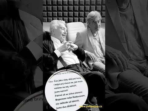 Princové v důchodu - Josef Zíma a Jiří Štědroň - ukázka z natáčení klipu - 2023