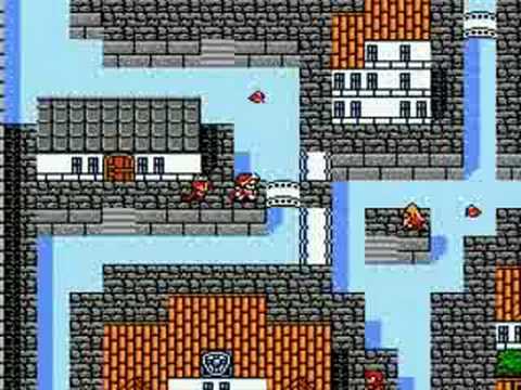 Let's Play Final Fantasy III #21 - Barfight Brawling 202