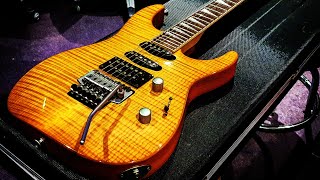 Video thumbnail for Jackson DK2 Dinky Flame Top MIJ Japanese Super Strat Guitar Up Close Video Review by Essex Recording Studios