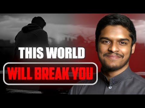 This world will break you | Until you turn to Allah. | Ustadh Hisham abu yusuf