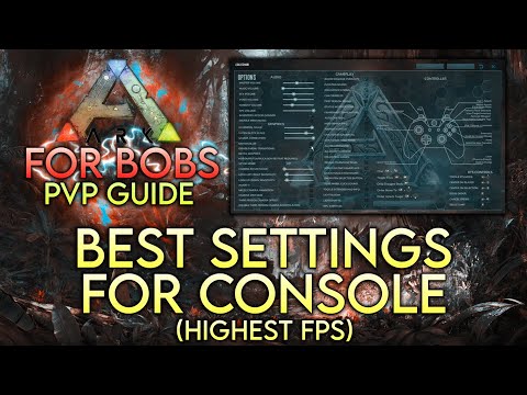 ARK4BOBS | BEST SETTINGS FOR CONSOLE😱😏 Console INI+FOV