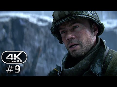 Call of Duty WW2 Gameplay Walkthrough Part 9 - PC 4K 60FPS No Commentary