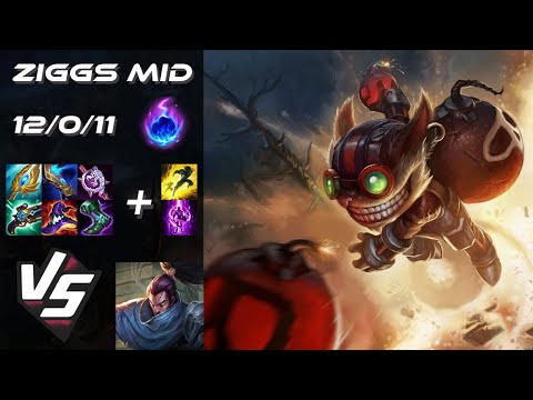 MID Ziggs vs Yasuo - NA Grandmaster