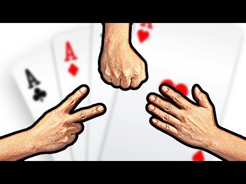 Verblüffendster Kartentrick mit SCHERE STEIN PAPIER | Erklärung zum Nachmachen