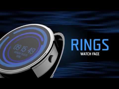 Rings - interactive Watch Face Video