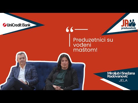 Miroljub i Snežana Radovanović, JELA - JA, PREDUZETNIK SPECIJAL