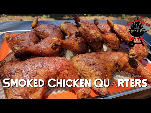 Smoked Chicken Quarters | Lexington Pit Boss 540