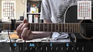 Norah Jones - You&#39;ve Ruined Me guitar lesson for beginners