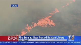 Massive Brush Fire Erupts In Simi Valley, Thousands Ordered To Evacuate