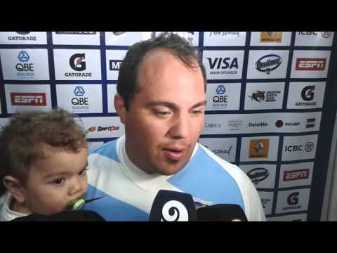Matías Cortese.  Declaraciones Los Pumas-Wallabies. Mendoza