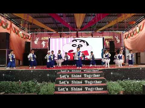 Cartoon Theme | Annual Function 2025 | ADHARSHILA SCHOOL ABOHAR 