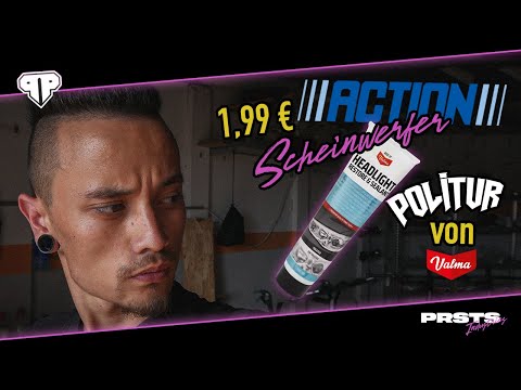 1€ SCHEINWERFER POLITUR aus ACTION | Ich teste es | Ob das gut gehen wird? | PRSTS Indurstries
