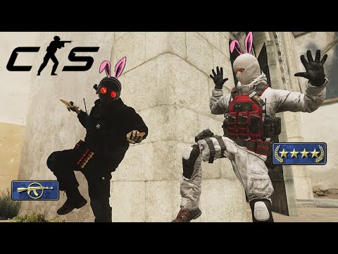 Bunny hops on CSGO that remind me it's Easter