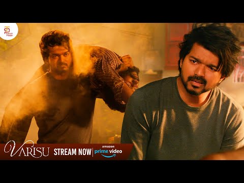தளபதி Mass Fight Scene | Varisu Tamil Movie Super Hit Scene | #ThalapathyVijay | Prakash Raj