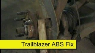 ABS fix How To DIY Trailblazer Envoy