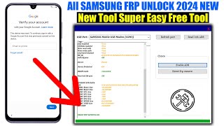 All Samsung FRP Bypass New Tool 2024 || Samsung FRP Tool ADB Fail