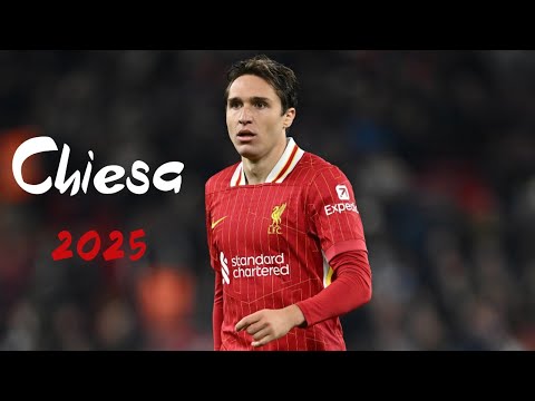 🔴⚪ Federico Chiesa Highlights 🇮🇹 | ⚡ Liverpool Speedster 🎯 | ⚽ Explosive Skills & Goals 2025 🚀🔥