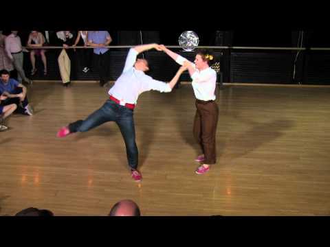Irina Davydova & Vladimir Grishin - Showcase at Russian Swing Dance Championship 2014