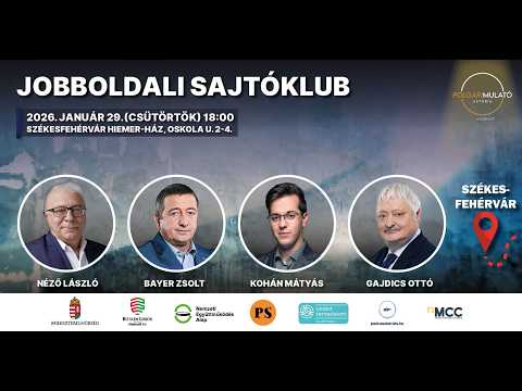 Jobboldali Sajtóklub közönségtalálkozó