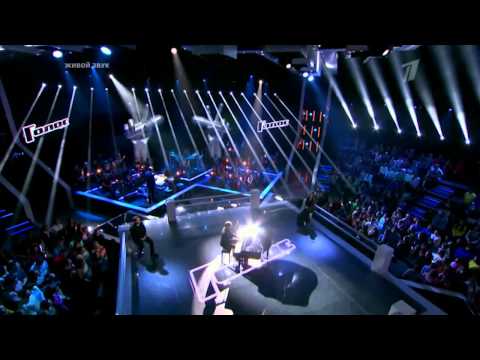 Роман Кошкаров 'They Won`t Go When I Go'   Нокауты   Голос   Сезон 3