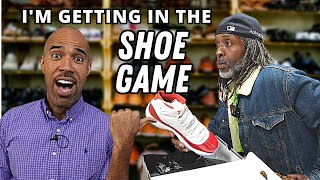 how to get into the shoe resale business