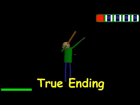 TRUE ENDING | Baldi's Basics Plus Early Access (Hide and seek Mode)