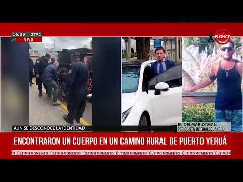 Encontraron un cuerpo en camino rural de Puerto Yerua - elonce -13-10-2025