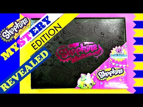 NEW SHOPKINS MYSTERY EDITION 40 Pack Neon Revealed