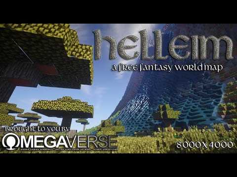 Zevex Zybez - Helleim - A Massive Minecraft Fantasy World With Custom Terrain