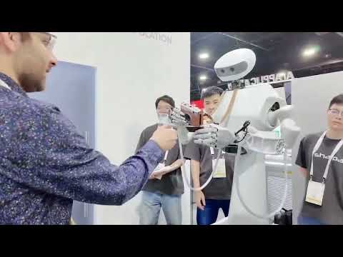 RealMan’s Robotic Arm + Sharpa Dexterous Hands