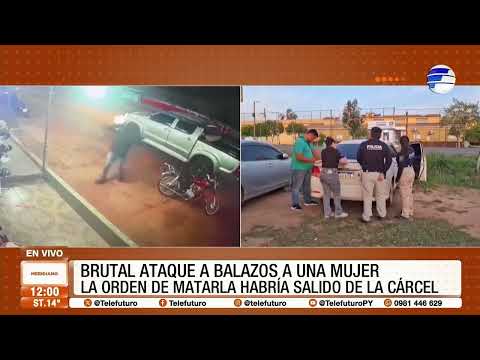 Brutal ataque a balazos a una mujer en un local