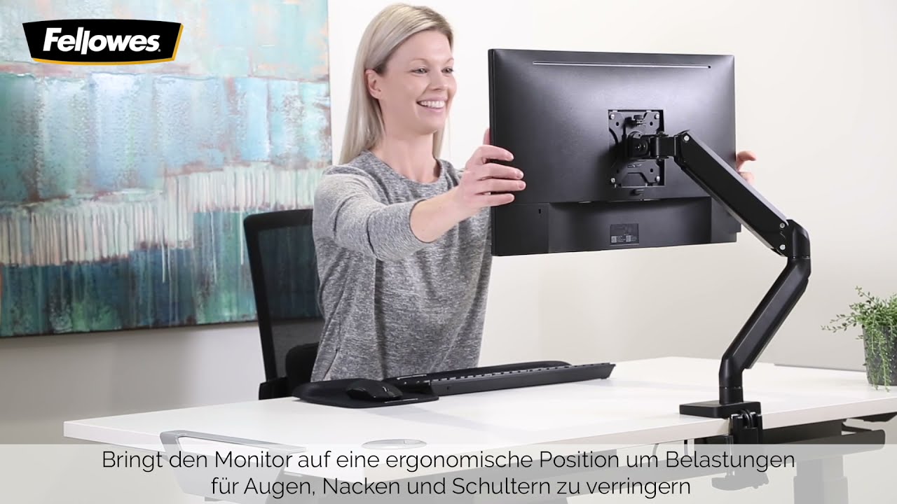 Fellowes Platinum vertikal für 2 Monitore