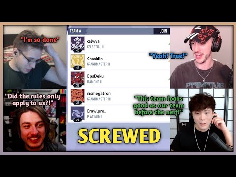 When The Rule Change Only Applies To Team Necros || Sykkuno's Pop Off Moments in Marvel Rivals