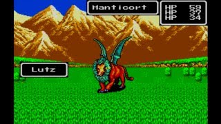 Through the Lava Field - Let's Play Phantasy Star Part 14